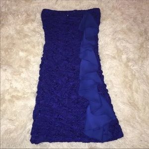 Sequin Royal Blue dress